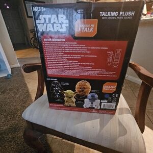 Starwars talking plush of darth vader